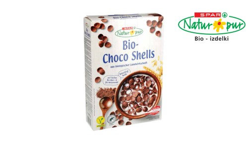 SPAR NATUR*PUR bio čokoladne školjkice
