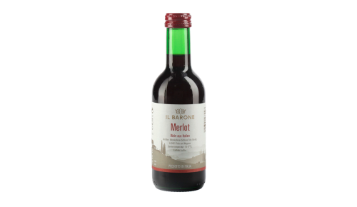 IL BARONE vino Merlot, 0,25 l