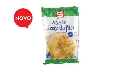 S-BUDGET File aljaškega polaka, zamrznjeno, 950 g