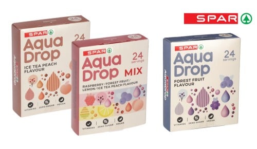 SPAR Aqua Drop tablete - 3 vrste, 24/1