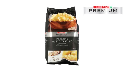 DESPAR PREMIUM čips s tartufi, 100 g