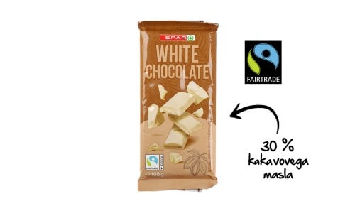 SPAR bela čokolada