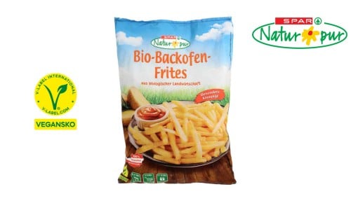 SPAR NATUR PUR Bio krompirček, 750 g