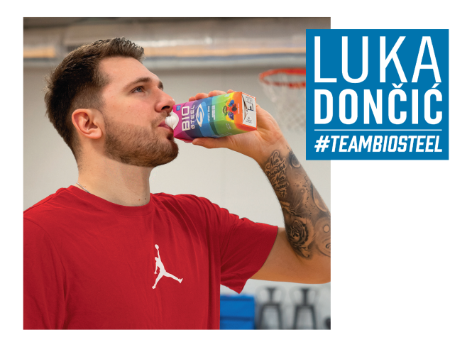Luka Dončić, #TEAM BIOSTEEL