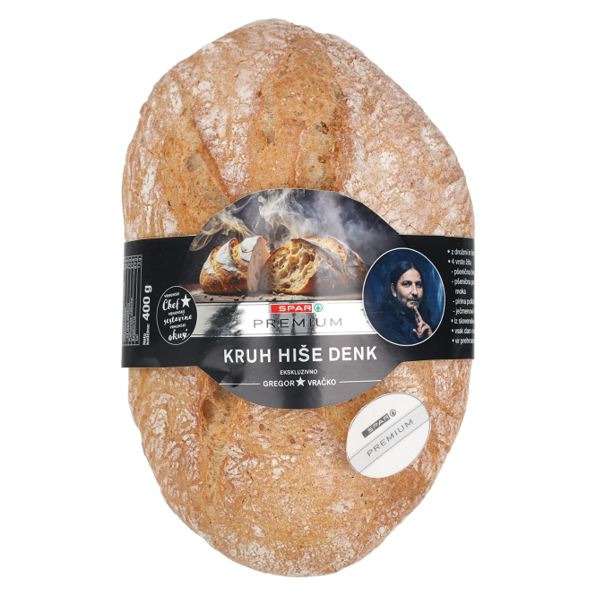 SPAR Premium kruh z drožmi po receptu chefa Gregorja Vračka iz Hiše Denk