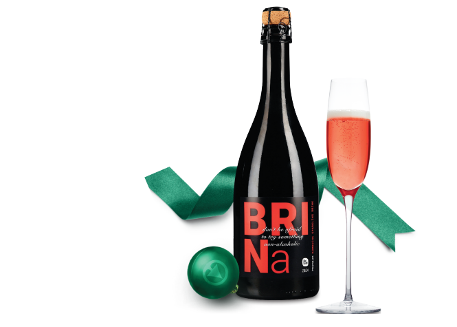 BREZALKOHOLNA PENEČA PIJAČA BRINA PREMIUM GOURMET 0.75 l