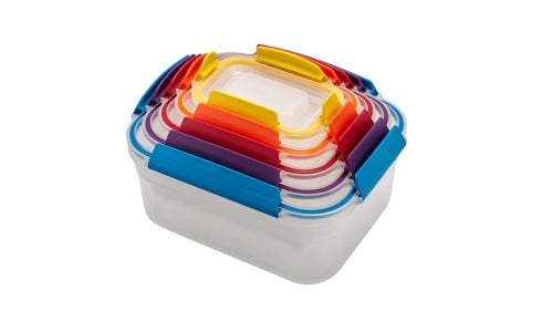 Joseph Joseph - Nest Lock komplet 5 posod s pokrovi – večbarven