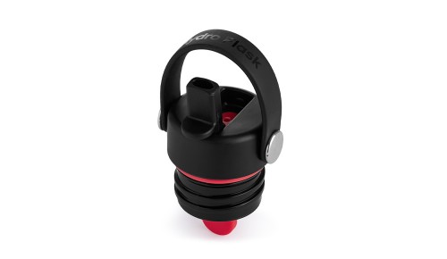 Termovke Hydro Flask Hydro Flask standard flex straw cap black - standarni nastavek za pitje s slamico