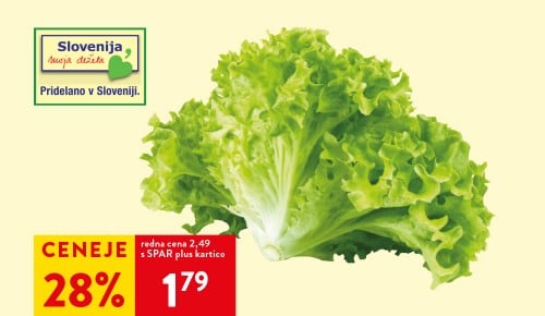SLOVENSKA  SOLATA KRISTALKA GENTILE, 1 kg - 28 % popust s SPAR plus kartico