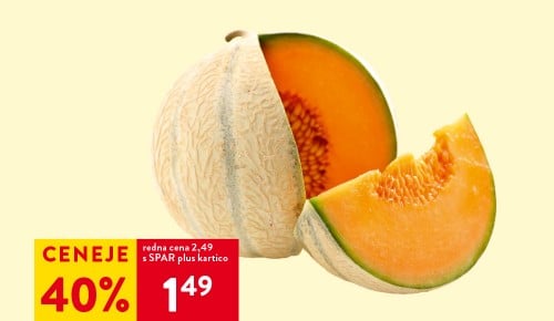 MELONE, 1 kg - 40 % ceneje s SPAR plus kartico