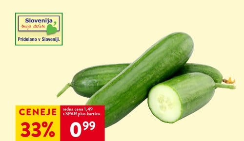 SLOVENSKE KUMARE 1 kg - 33 % ceneje s SPAR plus kartico