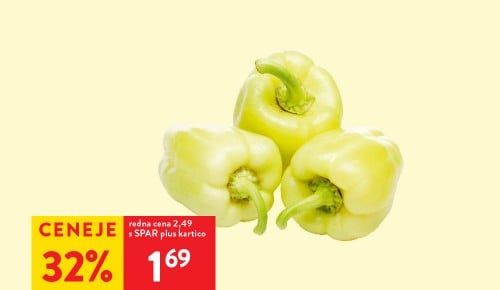 PAPRIKA BABURA, 1 kg - 32% ceneje s SPAR plus kartico