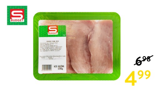 Znižane redne cene, S-BUDGET svinjsko stegno, zrezki - 4,99 €