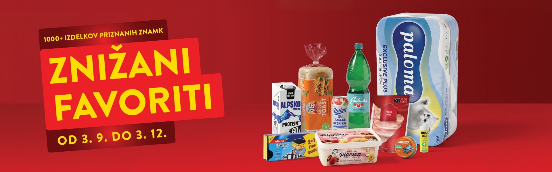 Znižani favoriti