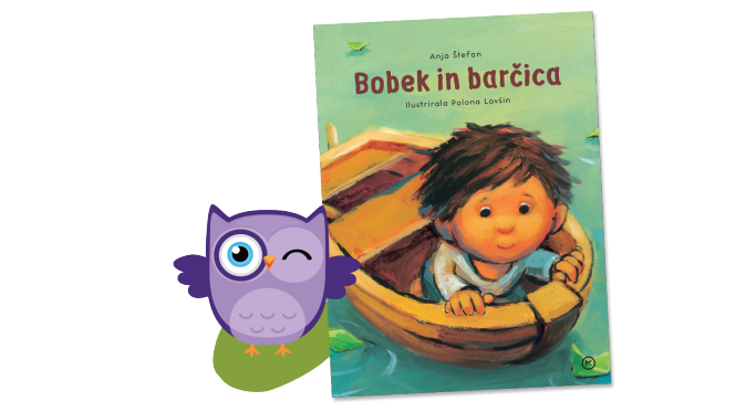 Knjiga Bobek in barčica 