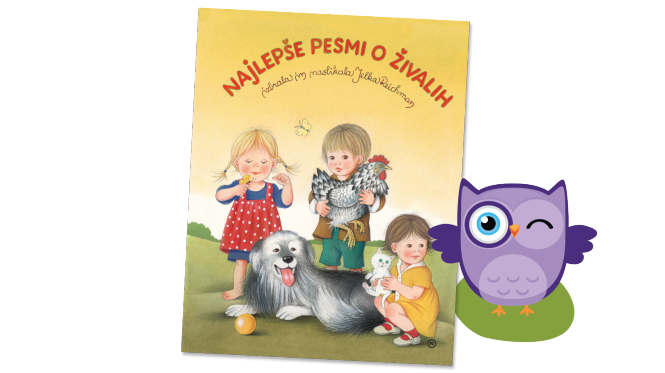 Knjige Najlepše pesmi o živalih