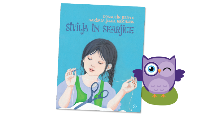 Knjiga Šivilja in škarjice
