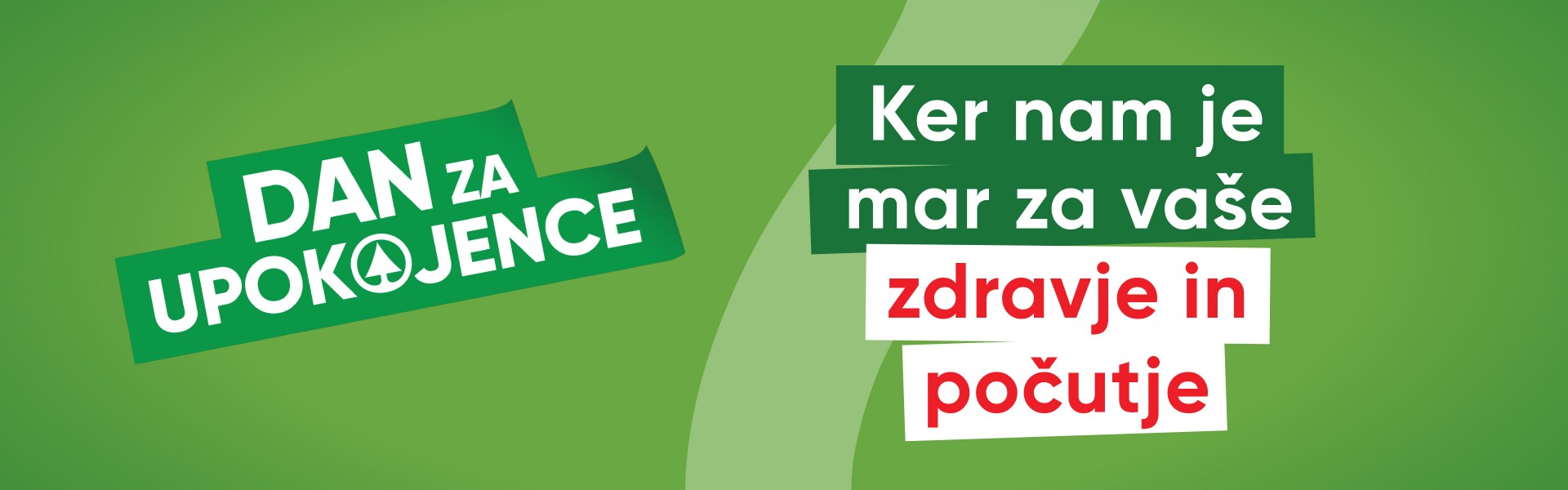 DAN ZA UPOKOJENCE - Ker nam je mar za vaše zdravje in počutje