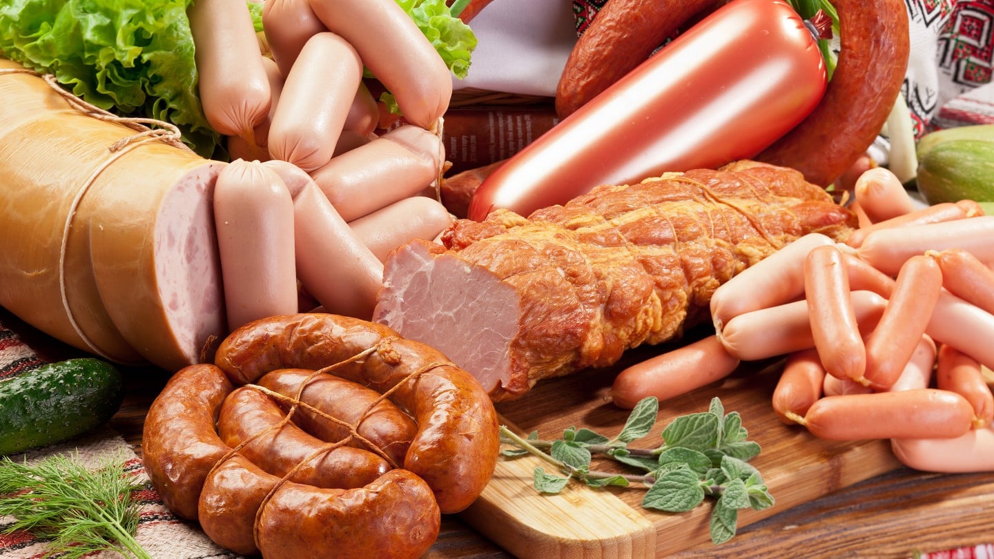 Salame, hrenovke, klobase