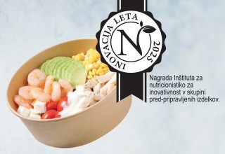 SPAR to go champ solata, 560g – Andrej Pavličević, označevalec INOVACIJA LETA 2025 - nagrada Inštituta za nutricionistiko za inovativnost v skupini pred-pripravljenih izdelkov