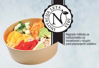 SPAR to go HOT champ skleda, 600g – Andrej Pavličević, označevalec INOVACIJA LETA 2025 - nagrada Inštituta za nutricionistiko za inovativnost v skupini pred-pripravljenih izdelkov