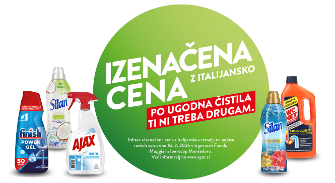 Označevalec - Po ugodna čistila ti ni treba drugam z izdelki