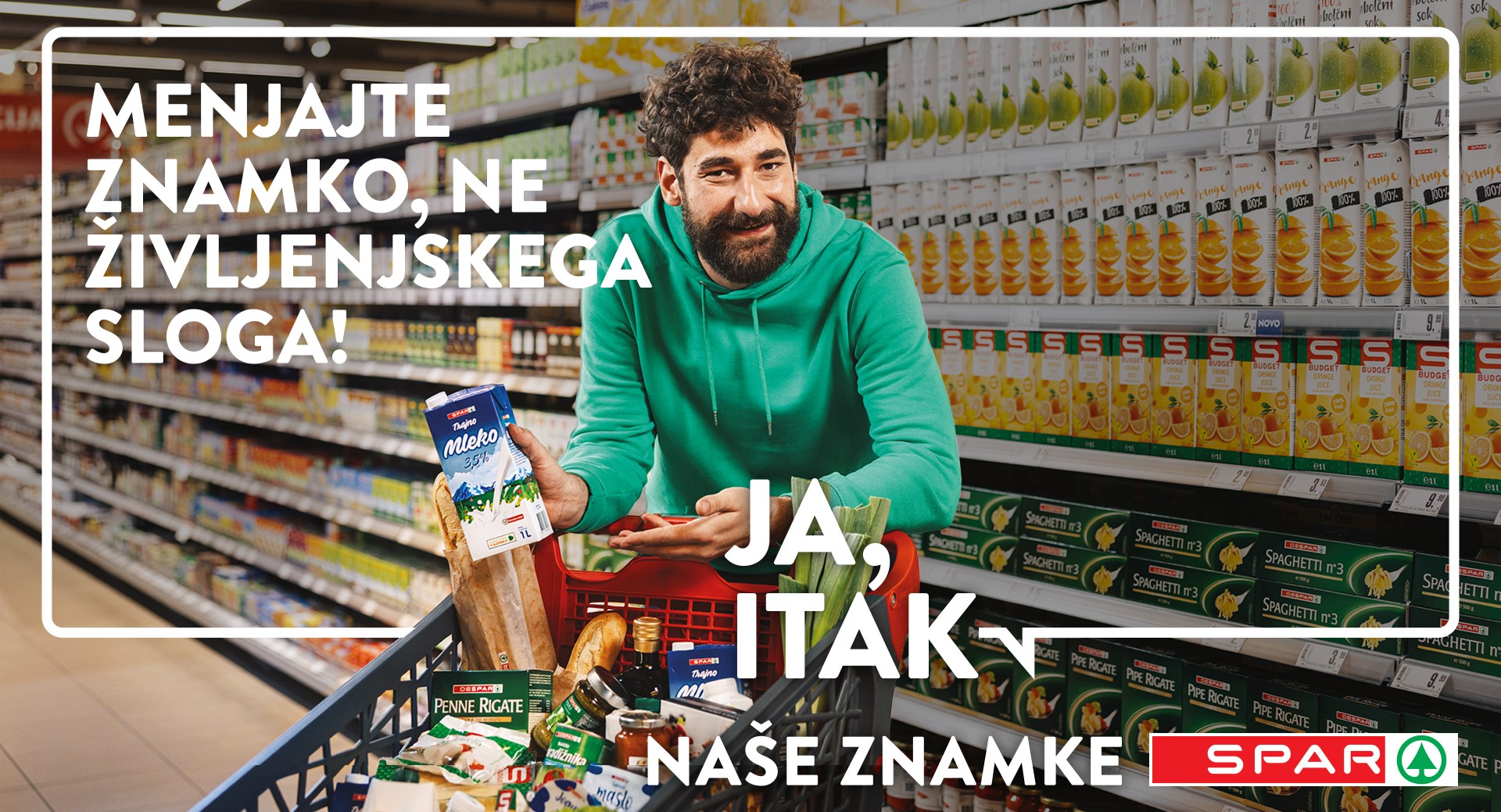 JA, ITAK - MENJAJTE ZNAMKO, NE ŽIVLJENJSKEGA SLOGA! JA, ITAK - MENJAJTE ZNAMKO, NE ŽIVLJENJSKEGA SLOGA!