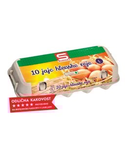 S-BUDGET sveža jajca hlevske reje