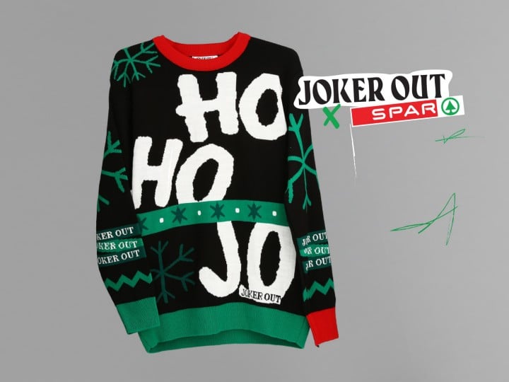 Joker Out x SPAR praznični pulover