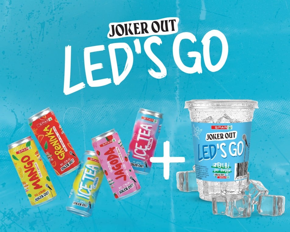 LED'S GO – ledene kocke Joker Out x SPAR za popolno poletno osvežitev! 🧊

V vseh trgovinah SPAR in INTERSPAR te čakajo ledene kocke LED'S GO iz pitne slovenske vode, ki jih preprosto dopolniš s svojo najljubšo pijačo Joker Out x SPAR. 

Za poletni perfect match priporočamo Joker Out x SPAR ledeni čaj ali vitaminsko vodo, ki ju preliješ čez led in ustvariš osvežilen poletni napitek. Dodaj še rezine sadja, meto, sadni sirup ali brezalkoholni gin in ustvari svojo najljubšo poletno kombinacijo. ☀️🥤

Za ideje, kako ustvariti svoj popoln mocktail, odklikaj na 👉 https://bit.ly/45cOMiV