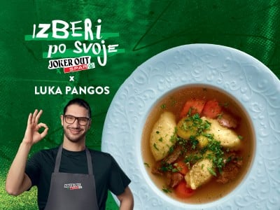 Prava goveja juha z zdrobovimi žličniki
