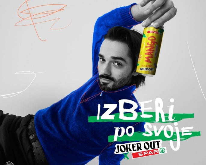 Član skupine Joker Out, Jan z vitaminsko vodo mango