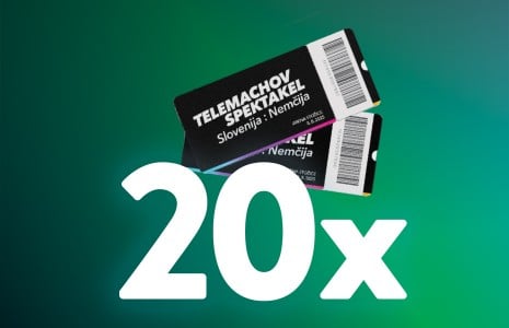 Nagrada 20 x VSTOPNICE ZA TELEMACHOV SPEKTAKEL