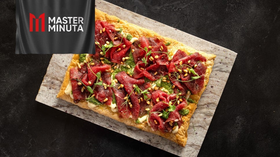 Master Minuta recept - CARPACCIO PIZZA