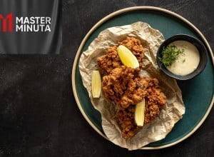 Master Minuta recept, Ocvrt piščanec z medeno gorčično omako