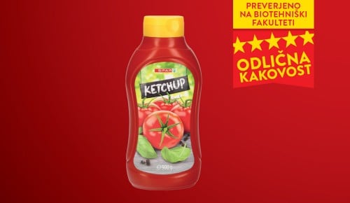SPAR BLAGI KETCHUP, znak ODLIČNA KAKOVOST