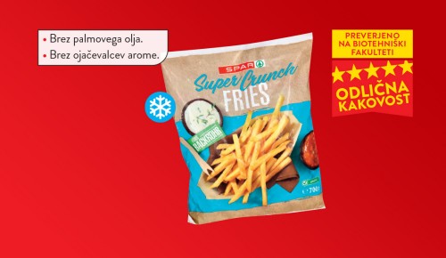 SPAR KROMPIRČEK super hrustljavi, zamrznjeno, 700 g