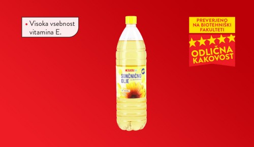 SPAR SONČNIČNO OLJE PET, 1 l