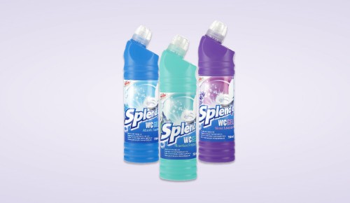SPLENDID ČISTILO ZA WC več vrst, 750 ml