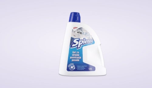 SPLENDID GEL za strojno pomivanje posode, 1,5 l