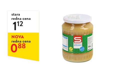 S BUDGET JABOLČNA ČEŽANA 