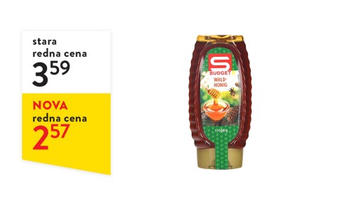 S-BUDGET MED GOZDNI 500 G