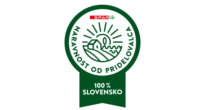 Naravnost od pridelovalca - 100 % slovensko, logotip
