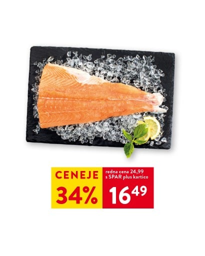 ATLANTSKI LOSOS FILE, sveže, postrežno, 1 kg