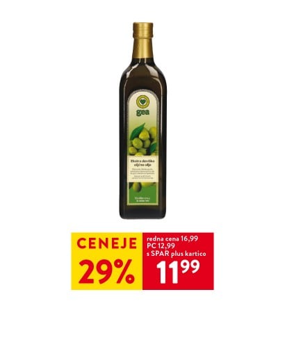 EKSTRA DEVIŠKO OLJČNO OLJE, Gea, 1 l