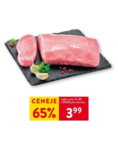 SVINJSKI KARE EU brez kosti, postrežno, 1 kg