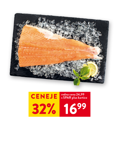 ATLANTSKI LOSOS FILE sveže, postrežno, 1 kg