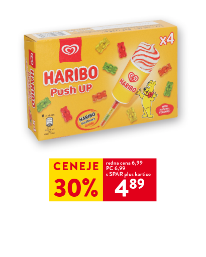 SLADOLED Haribo, 4 x 85 ml