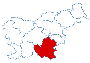 Slovenija - Dolenjska regija