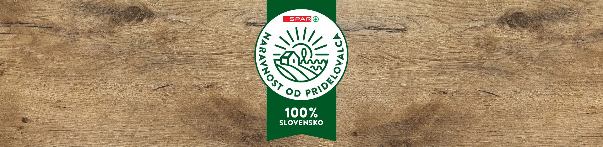 To smo mi, naravnost od pridelovalca